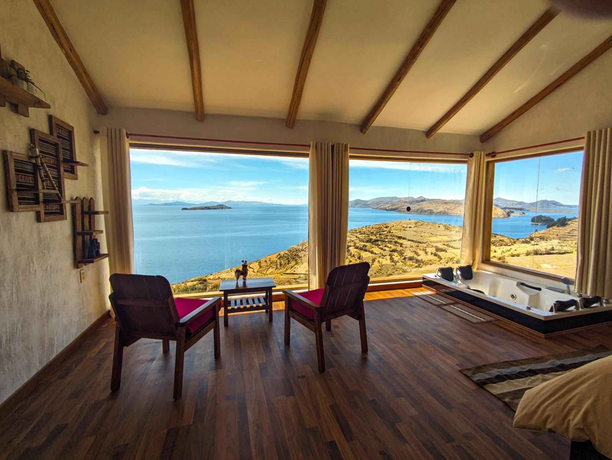 Ecolodge K'Arasirca Comunidad Yumani المظهر الخارجي الصورة
