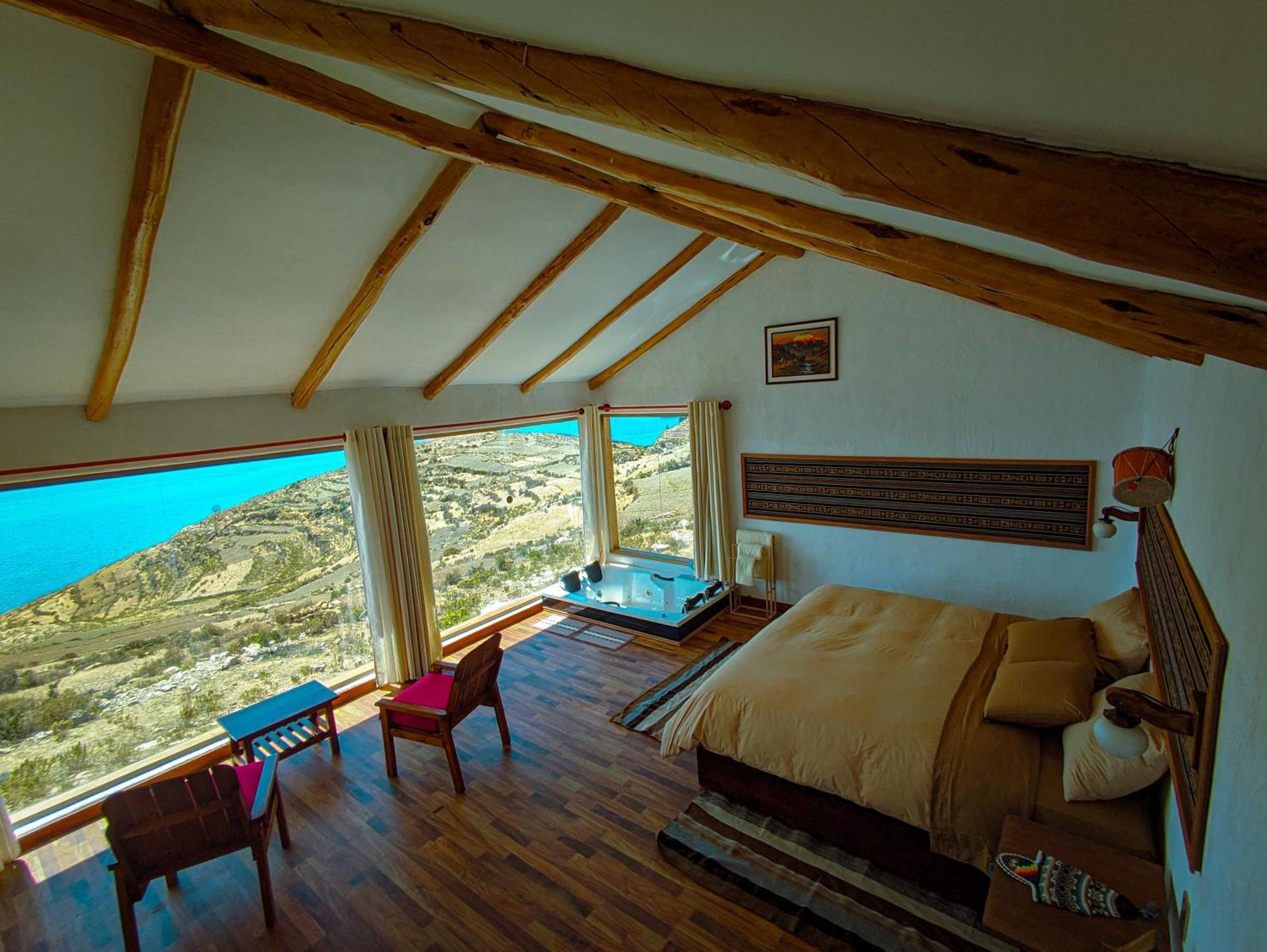 Ecolodge K'Arasirca Comunidad Yumani المظهر الخارجي الصورة